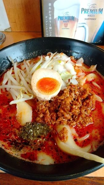 「麻辣刀削麺」@刀削麺屋 港南店の写真
