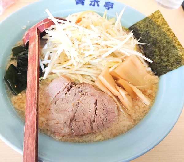 「ネギラーメン700円」@ラーメン青木亭 野田店の写真