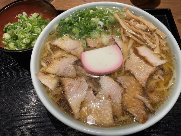 「中華そば・大盛・ネギ」@大宮 生田庵の写真