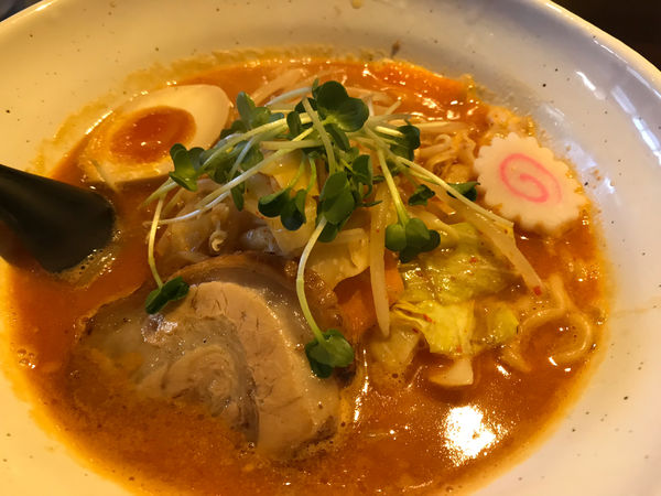 「辛みそラーメン（G・Gスパイス）」@七八の写真