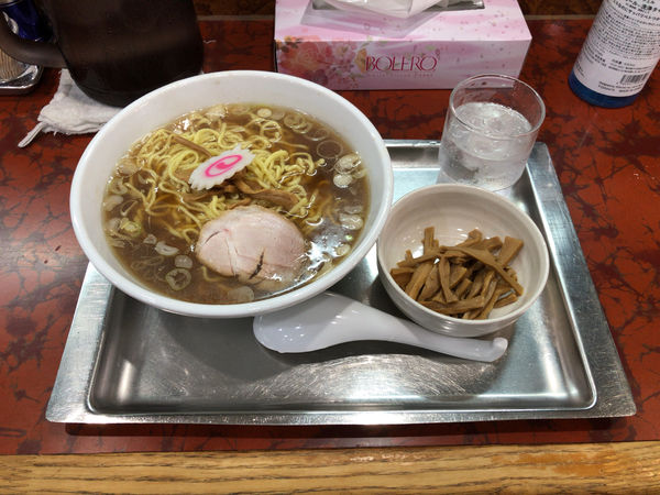 「メンマラーメン」@赤坂味一の写真