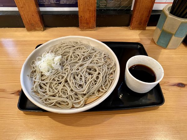 「もりそば370円」@越後十日町そばと地酒の店 がんぎ 新川二丁目店の写真