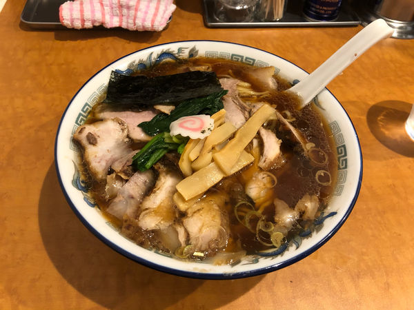 「チャーシューメン大盛」@麺屋かむいの写真