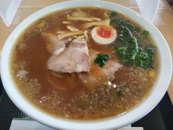 「とんこつしょうゆラーメン　（大盛り）」@樹の実の写真