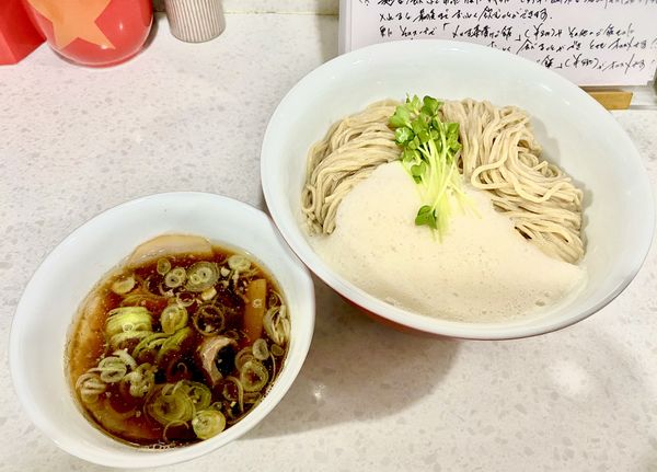 「とろろつけそば ¥1250 大盛 ¥150。」@ラーメン星印の写真