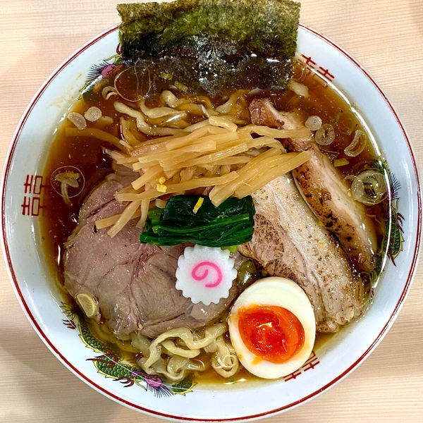 「【限定】生姜醤油ラーメン ¥1000円（大盛＋100円）」@手揉み中華そば 中村の写真