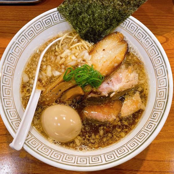 「特製背脂煮干しラーメン:1,000円」@拉麺 瑞笑の写真