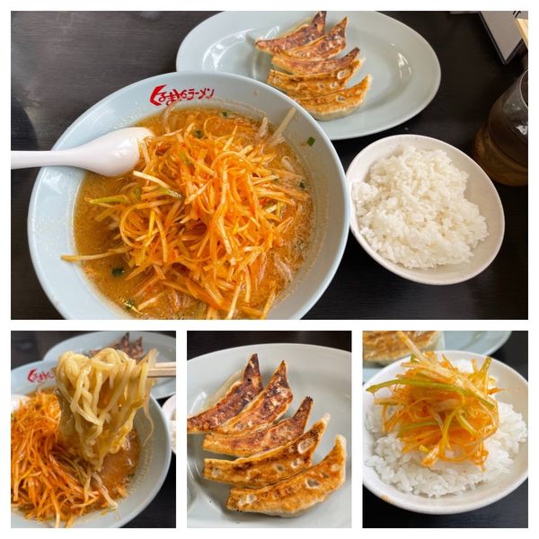 「ねぎ味噌 940円　餃子・ライス無料」@くるまやラーメン 新発田バイパス店の写真