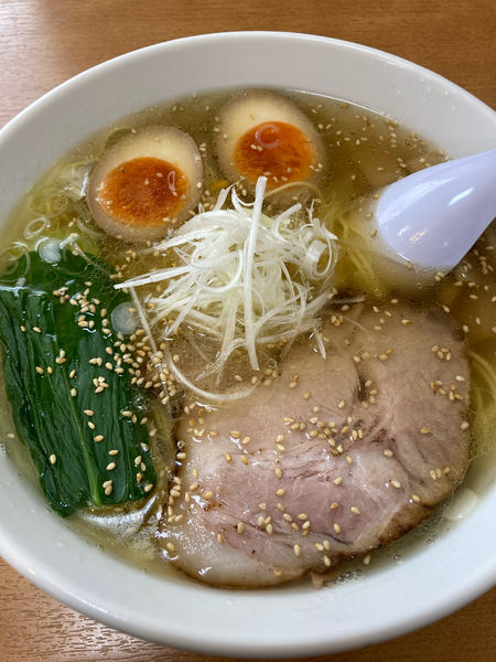 「塩ラーメン」@ら麺屋の写真