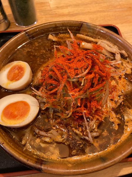 「シビカラ味噌ラーメン」@煽り味噌らーめん 正宗の写真