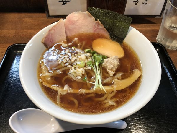 「中華そば（並）830円」@粉麺小屋の写真