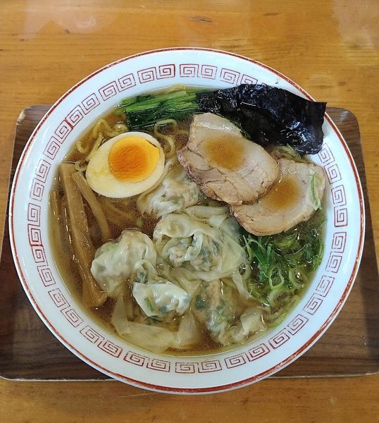 「ワンタンメン 850円」@ラーメンハウスSADAの写真