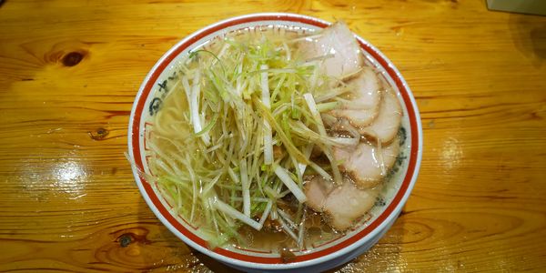 「ねぎそば+肉2枚」@田中そば店 秋葉原店の写真