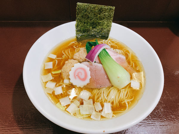 「淡麗鯖煮干し中華そば」@中華そば うお青の写真