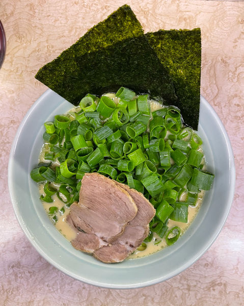 「青ねぎらーめん」@横浜寺田家ラーメン 白井店の写真