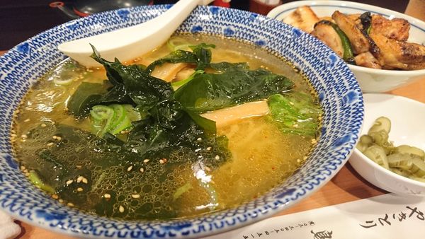 「【昼】拉面 塩」@南青山 鳥政の写真