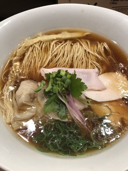 「鶏Soba1000円」@銀座 篝 本店の写真