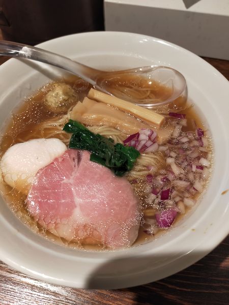 「貝出汁醤油そば」@貝出汁 中華そば 竹祥の写真