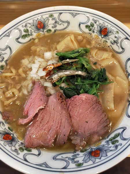 「すごい煮干ラーメン」@すごいビーフ煮干しラーメン ビーフキッチンスタンド 立川店の写真