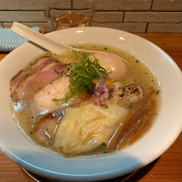 「特製塩そば」@麺処 源玄の写真