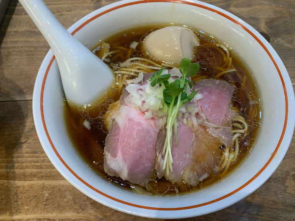 「軍鶏そば」@麺尊 RAGEの写真