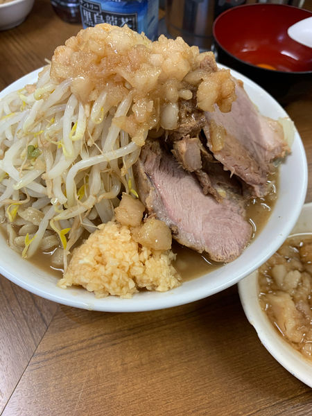 「ラーメン ニンニクアブラカラメ」@ラーメンの店 どでん 北浦和店の写真