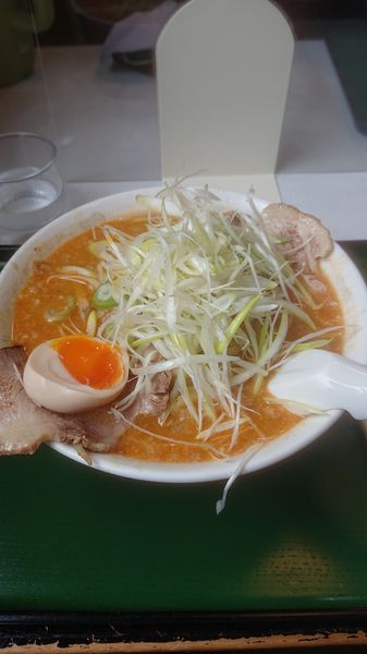 「味噌純輝  麺大盛」@北海とんこつらーめん 純輝 潮来本店の写真