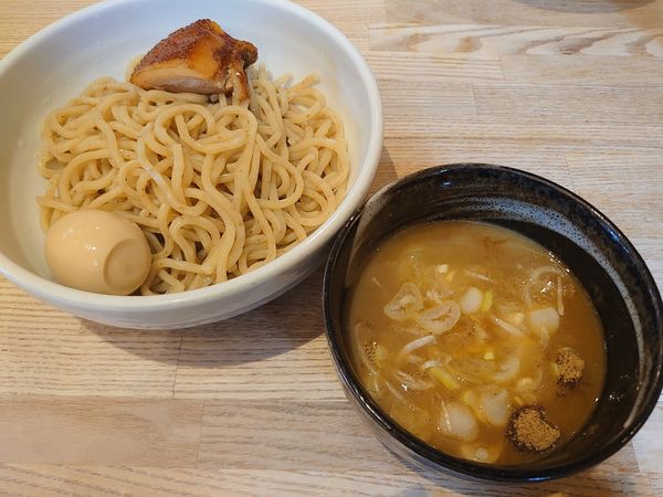 「つけめん+味玉(950円)」@麺屋 繁の写真