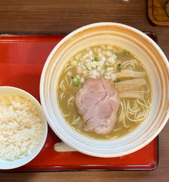 「濃厚煮干し麺」@麺屋むどうの写真