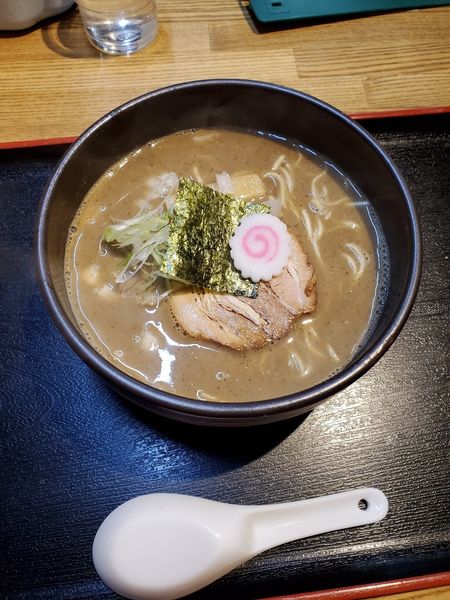 「濃いニボ@800」@煮干しラーメン 弐庵の写真