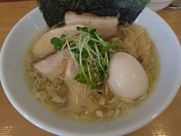 「特製しおそば」@麺や 吉四 KiCCHOの写真