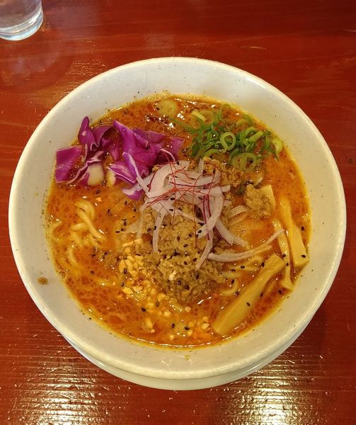 「めちゃ辛！イヤ～ン♡ 880円」@ら～めんつけ麺 えびすの写真