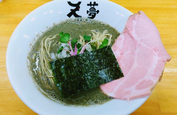 「ヤバニボ 醤油」@めんや天夢の写真