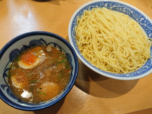 「大盛り 特製つけめん」@中華そば 青葉 川崎アゼリア店の写真