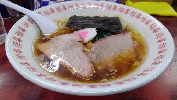 「ワンタン麺」@白河中華そばの写真