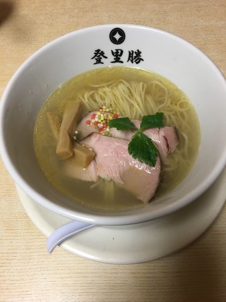 「塩ラーメン」@らぁめん登里勝の写真
