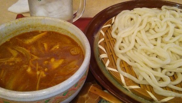 「極旨カレー汁うどん 1030円（税抜）」@すぎのや本陣 春日部店の写真