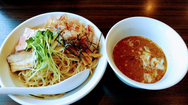 「[限定]二段鰹つけめん」@ら〜めん剣豪の写真