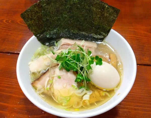 「特製しおそば」@麺や 吉四 KiCCHOの写真