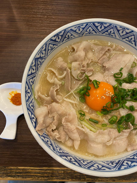 「【限定】肉そば塩」@自家製麺 まかないへきるの写真