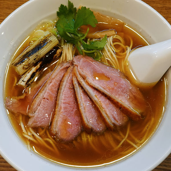 「トリュフ香る鴨チャーシュー麺 1,150円」@らぁめん山と樹の写真