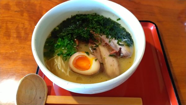「岩のり塩ラーメン」@支那そば 竹風の写真