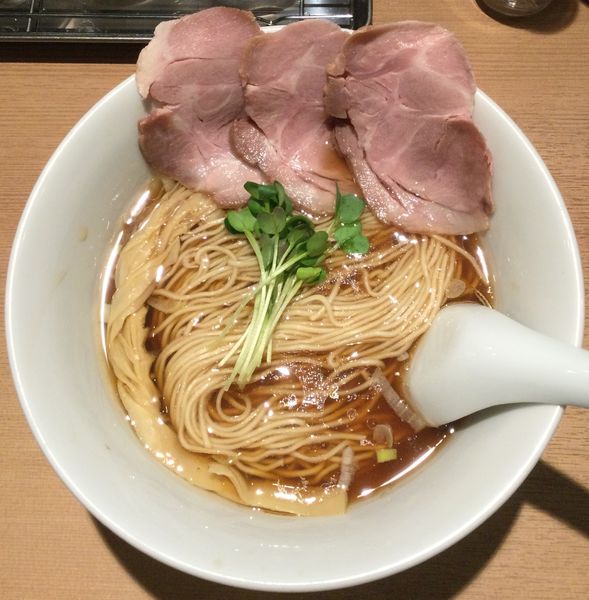 「醤油中華そば 800円」@中華そば 流川の写真