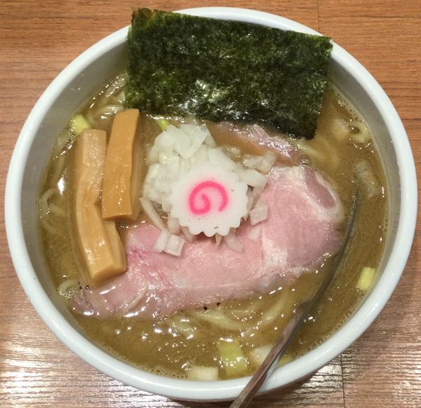 「煮干中華そば 800円」@煮干中華そば 鈴蘭 新宿店の写真