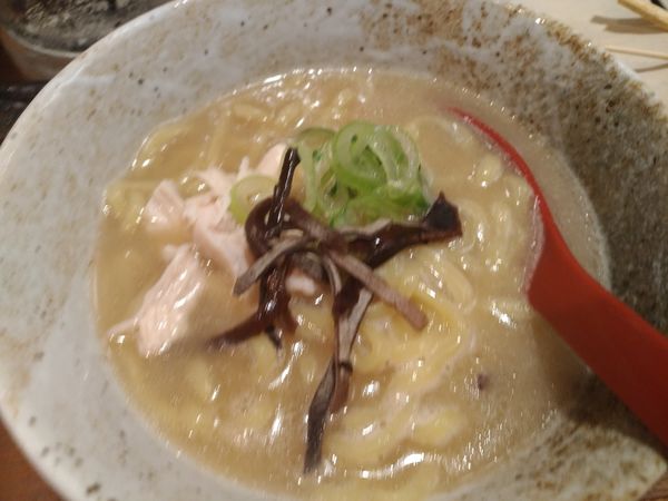 「鶏パイタン麺」@水炊き・焼鳥 とりいちず 新小岩店の写真