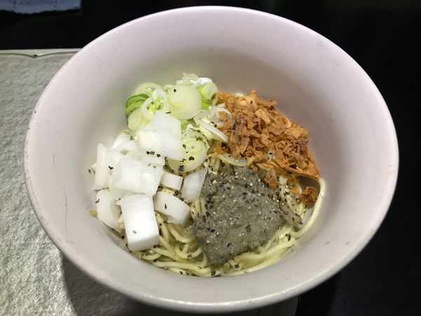 「【限定】和え玉ペペロンニボシーノ 250円」@らー神 心温の写真