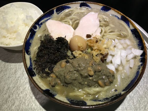 「【限定】納豆煮干 850円」@らー神 心温の写真