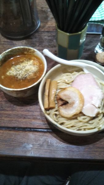 「濃厚トマトつけめん大盛り」@らーめん つけめん 和み屋の写真