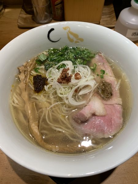 「真鯛と蛤の塩そば 900円」@SOBAHOUSE 金色不如帰 新宿御苑本店の写真