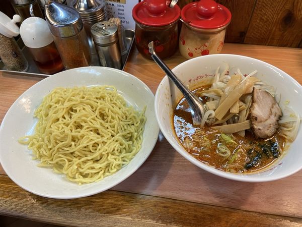 「辛味噌つけ麺」@えぞ菊 戸塚店の写真